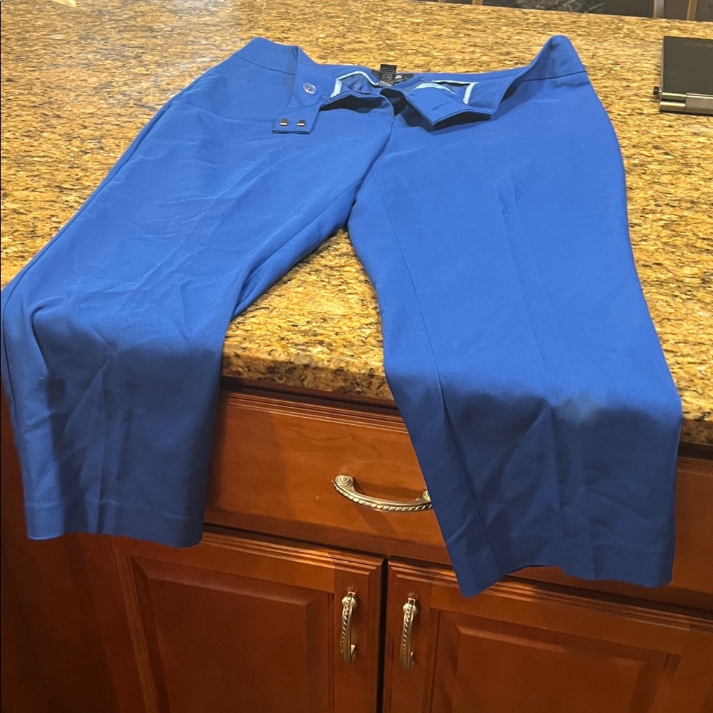 Apt. 9 Royal Blue Women's Cropped Pants